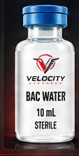 Velocity Research BAC Water 10 mL vial